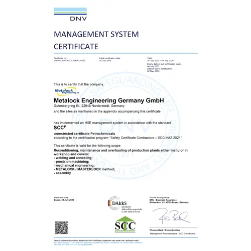 DNV – Certificate SCC P-VAZ_2021 - EN - until 04072026
