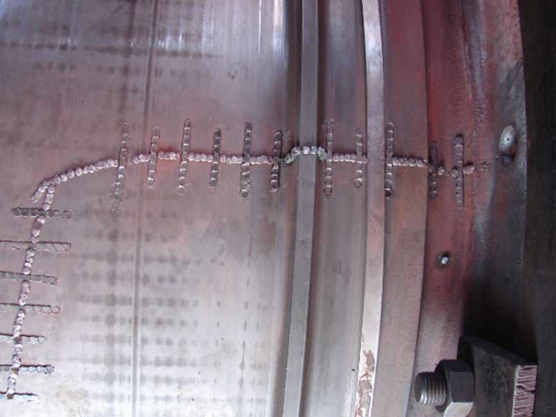 Kiln Tyre Crack Repair Services from Metalock Engineering