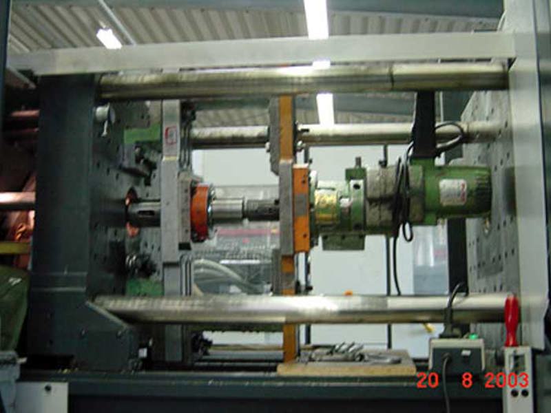 Drilling Work on an Injection Molding Machine